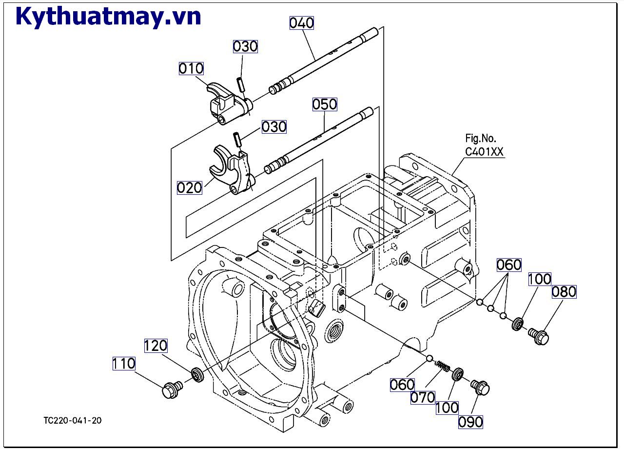 Chạc / Cần điều khiển tốc độ